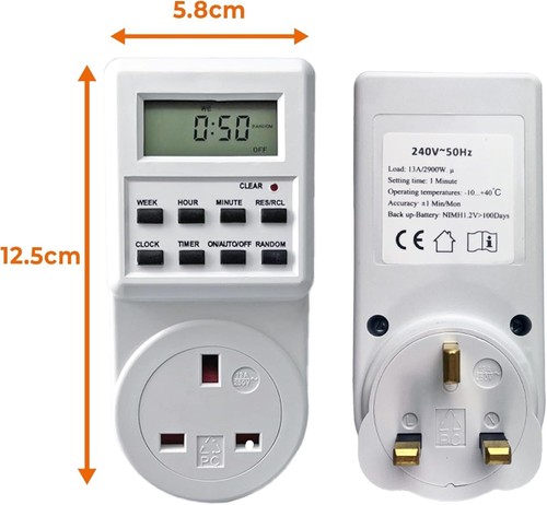 Presa timer elettrica - presa,