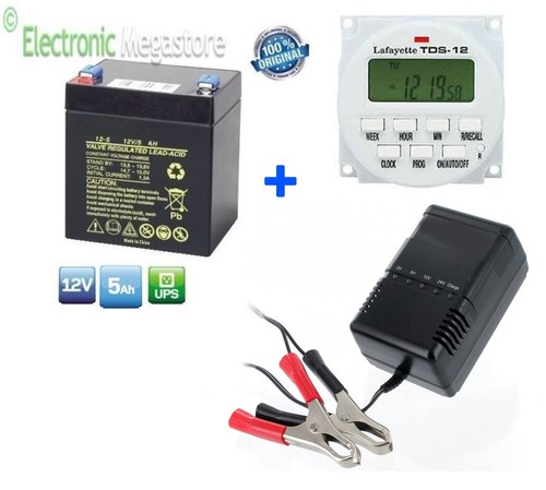 Timer digitale settimanale 12v - timer,