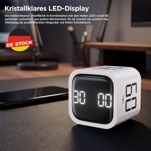 Mini timer digitale cubo - timer,