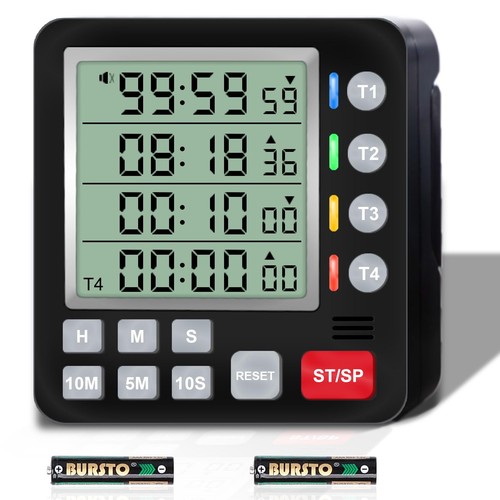 Timer cucina digitale con 4 - da,