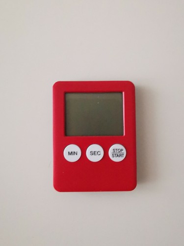 Timer digitale rosso cucina - timer,